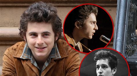 Timothée Chalamet Sings As Bob Dylan In The A .